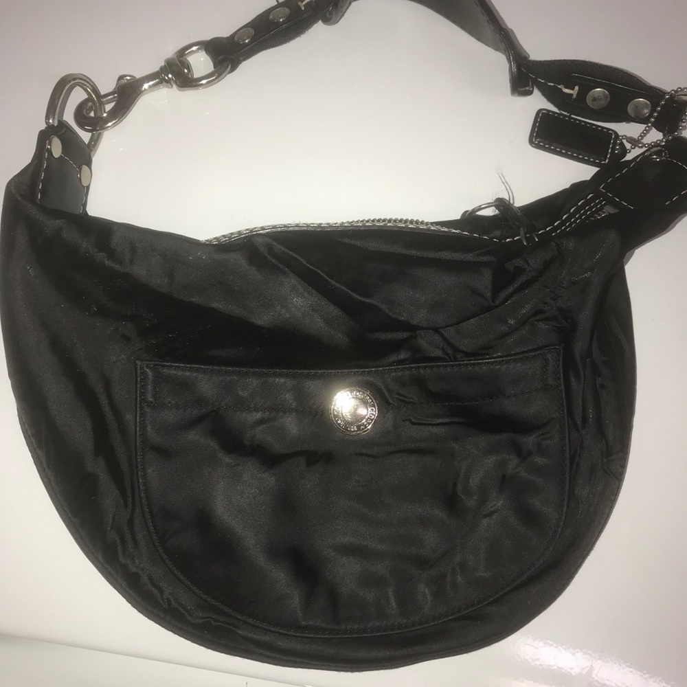 Black coach bag